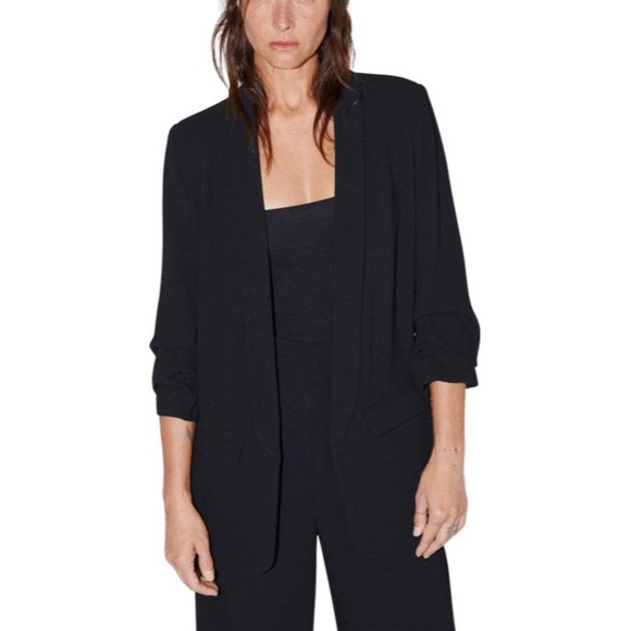 Zara Jackets & Blazers - Zara Blazer With Rolled Up Sleeves